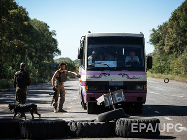 Движение автобусов из Мариуполя в Новоазовск и Ростов остановлено