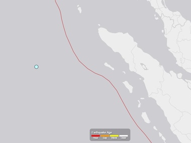 В Индонезии произошло землетрясение магнитудой 5,0