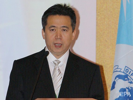 Китайские власти сообщили, что проводят расследование в отношении главы Интерпола