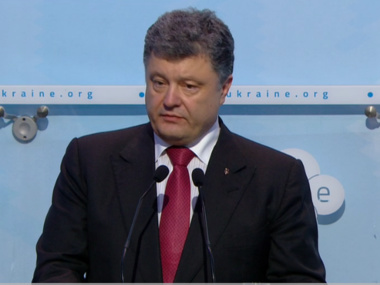 Порошенко: Украина вернет Крым невоенным путем