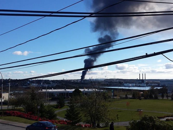 ﻿У Канаді вибухнув нафтопереробний завод