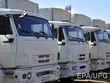 Таможня РФ: Второй гуманитарный "конвой" вернулся в Россию