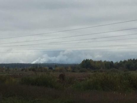 Минобороны: По состоянию на семь утра на арсенале в районе Ични каждую секунду происходило два-три взрыва