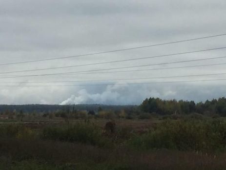 ﻿Рятувальники ліквідували чотири пожежі в Ічні, які почалися внаслідок влучання боєприпасів