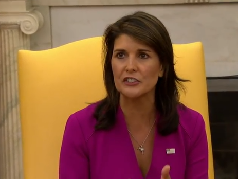 Трамп заявил, что Хейли покинет должность постпреда США в ООН в конце года