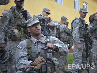 Во Львовской области проходят международные военные учения Rapid Trident. Фоторепортаж