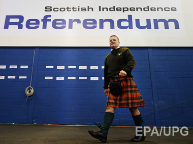 Официальные результаты: Шотландия сказала "нет" независимости на референдуме