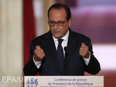 Франсуа Олланд сообщил, что Франция присоединилась к США в борьбе против "Исламского государства"