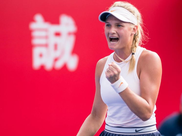 ﻿Українка Ястремська пробилася у фінал тенісного турніру в Гонконзі