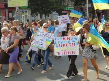 В Санкт-Петербурге задержали нескольких участников акции против войны в Украине 