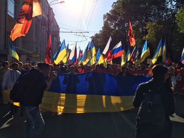 В Москве проходит Марш мира. Фоторепортаж