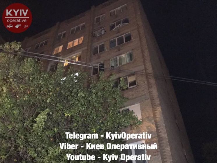 ﻿У Києві на Борщагівці стався вибух у багатоповерховому будинку – ЗМІ