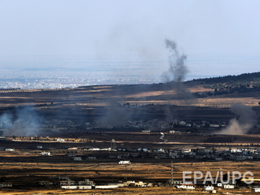 Израиль сбил над Голанскими высотами сирийский военный самолет