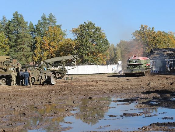 Интенсивность взрывов на территории арсенала в Черниговской области уменьшилась – Минобороны