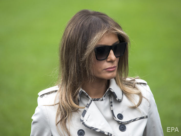 Жена Трампа заявила, что надпись "мне все равно" на ее куртке была адресована левым СМИ