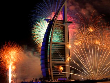 Новогодний фейерверк в Дубае занесен в Книгу рекордов Гиннесса