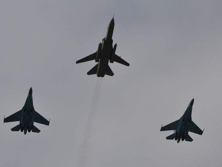 Военные учения "Чистое небо 2018": в воздушном бою сразились украинские Су-27 и американские F-15C 