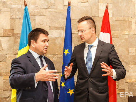 ﻿Клімкін заявив, що зустрінеться з главою МЗС Угорщини Сіярто наступного тижня