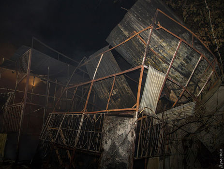 ﻿На одеському узбережжі згоріло 16 будиночків для відпочинку