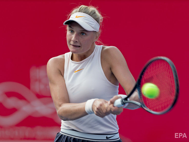 Ястремская вышла в полуфинал теннисного турнира в Люксембурге, обыграв россиянку
