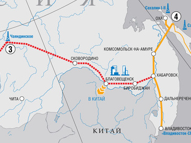 "Газпром" на два года отложил запуск газопровода "Сила Сибири" в Китай