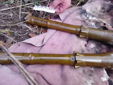 В Славянске батальон "Киев-1" обнаружил спрятанное боевиками оружие