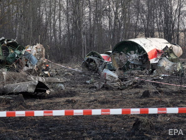 Россия отказалась вернуть Польше обломки самолета Качиньского