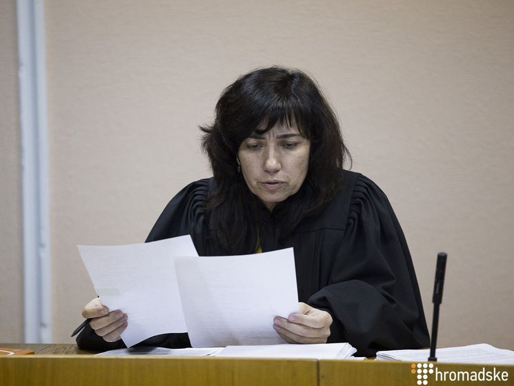 Судью Печерского суда, которая отказалась отправить Саакашвили под домашний арест, временно отстранили от осуществления правосудия