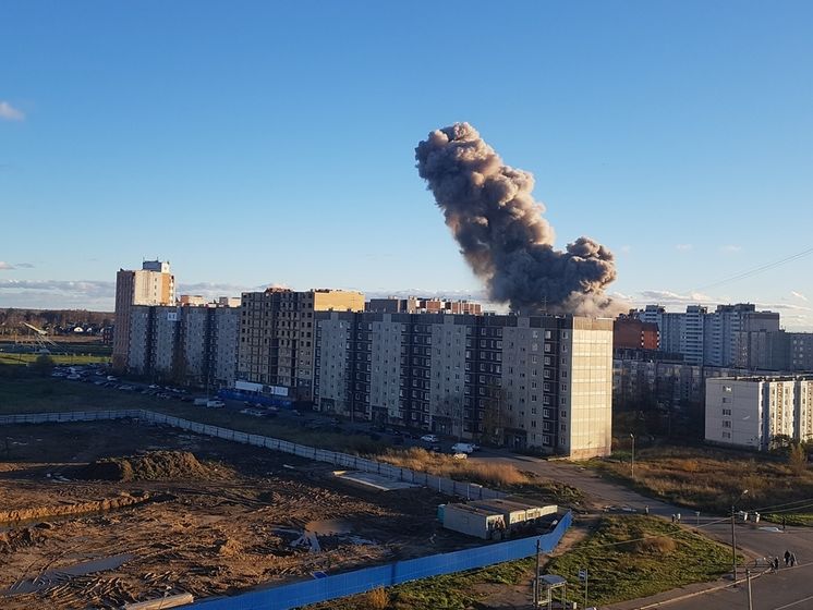 ﻿Завод піротехніки в російській Гатчині зруйновано вибухом на 30%
