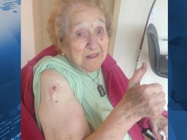 103-летняя американка отметила день рождения в тату-салоне