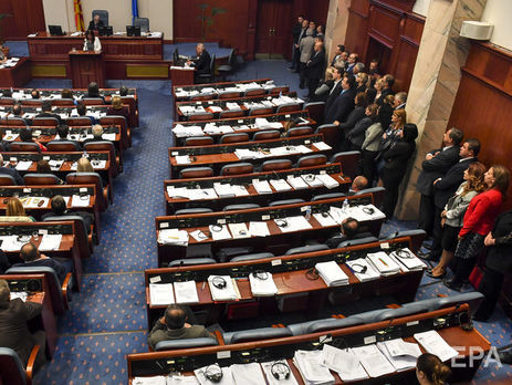 ﻿Парламент Македонії підтримав перейменування країни