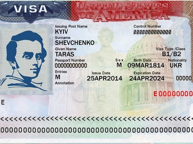 Посольство США выдало украинцам в этом финансовом году на 16% больше виз, чем в прошлом