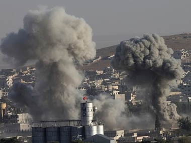 В Сирии идут бои за курдский город Кобан на границе с Турцией