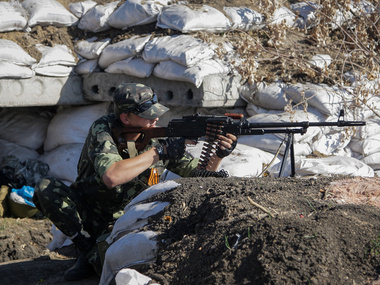 Москаль: У Бахмутовки боевики напали на блокпосты. Подожжены украинские БТР и БМП