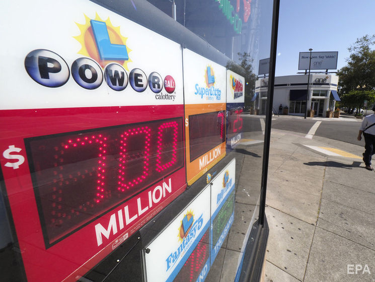 В США в лотерее разыграли джекпот в размере более $687 млн