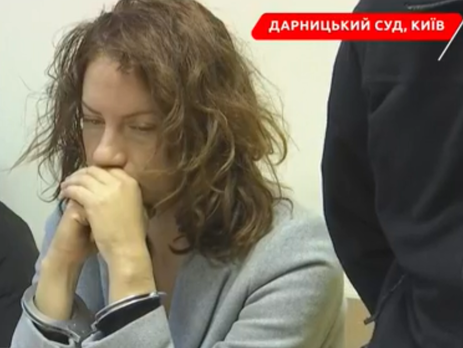 ﻿Жінку, підозрювану в утопленні своїх дітей, суд у Києві заарештував на два місяці
