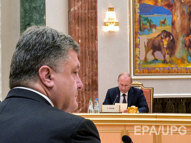 Администрация Президента: Встреча Порошенко и Путина состоится 17 октября в Милане