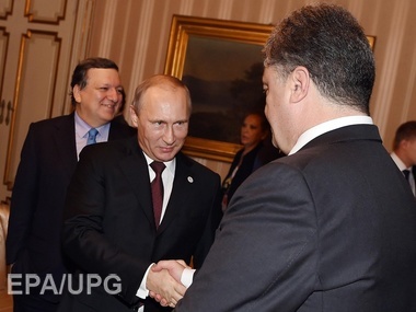 Reuters: Путин назвал разговор с Порошенко "хорошим и позитивным"