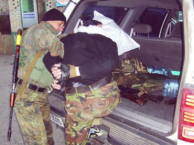 Нацгвардия задержала россиянина-наводчика террористов в Дебальцево