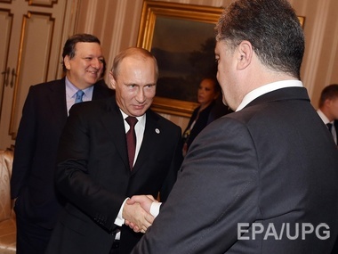Порошенко: "Газовые" переговоры с Путиным закончились безрезультатно