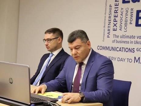 ﻿Голова Укртрансбезпеки під час виступу продемонстрував карту з 