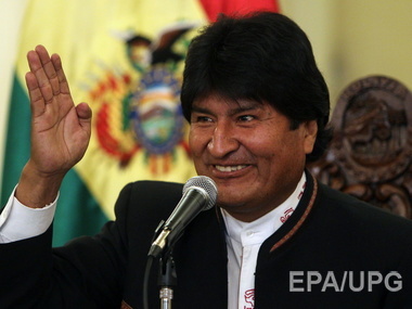 Жители Боливии в третий раз избрали президентом Эво Моралеса