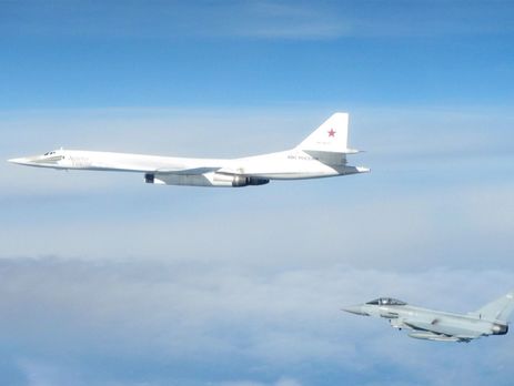 ﻿Британські винищувачі підняли за тривогою для перехоплення літаків ВПС РФ