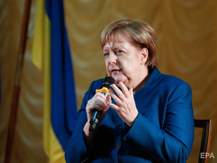 ﻿У виборах на Донбасі мають брати участь внутрішні переселенці – Меркель