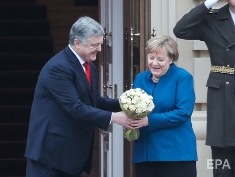 Меркель с визитом посетила Киев. Фоторепортаж