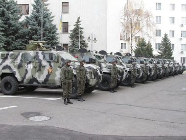 Аваков: Нацгвардия получила бронеавтомобили КрАЗ "Спартан"