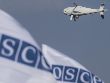 В миссии ОБСЕ заявили, что в сторону их беспилотника стреляли в районе временно оккупированных территорий Луганской области