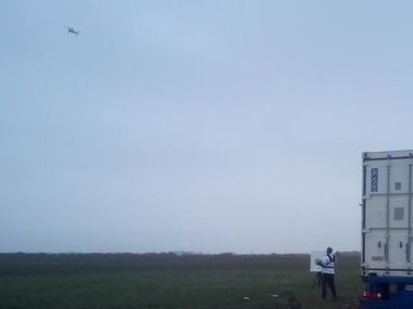 ОБСЕ запустило в небо над Донбассом первый беспилотник
