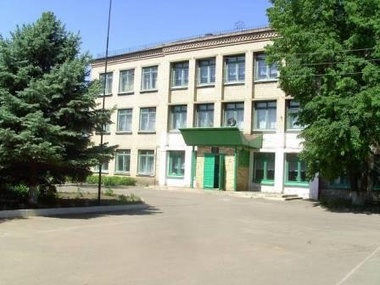 В одной из школ Донецкой области прогремел взрыв 