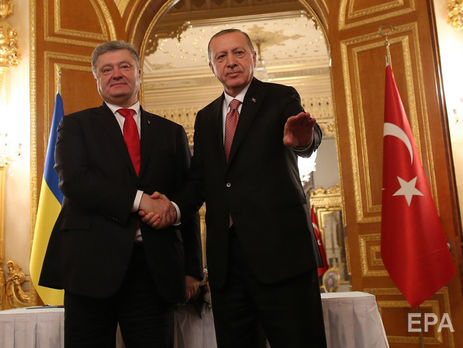 Порошенко: Турция не останется в стороне в вопросах ползучей агрессии РФ в Азовском море